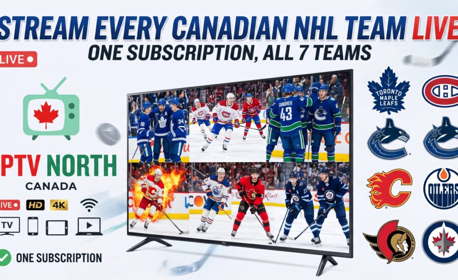 Stream Every Canadian NHL Team Live: One Subscription, Every Game