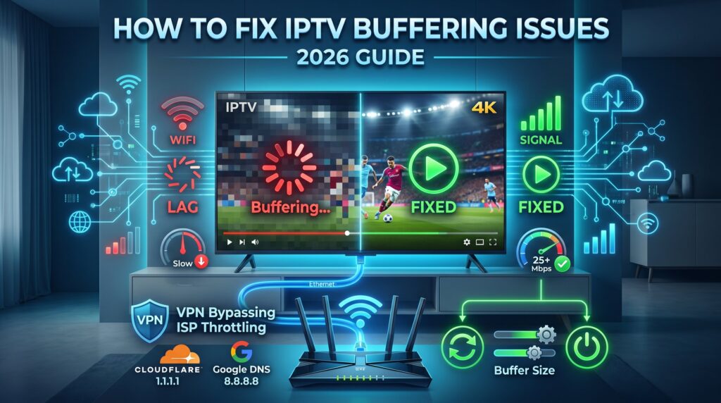 How to Fix IPTV Buffering Issues in 2026